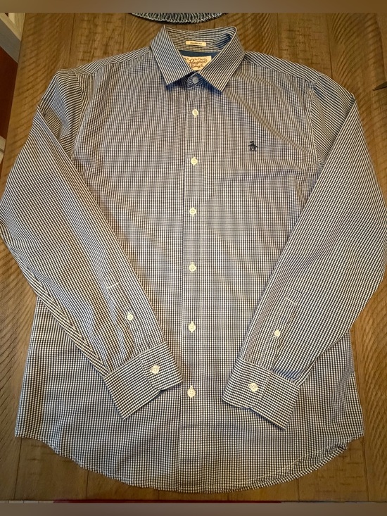 Original Penguin Other - Original Penguin Medium Navy and White Gingham Button Down